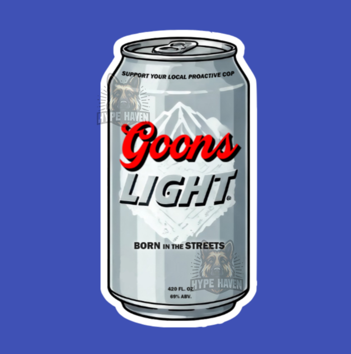 Goons Light Die Cut Sticker