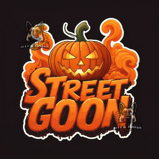 Halloween Street Goon Die Cut Sticker