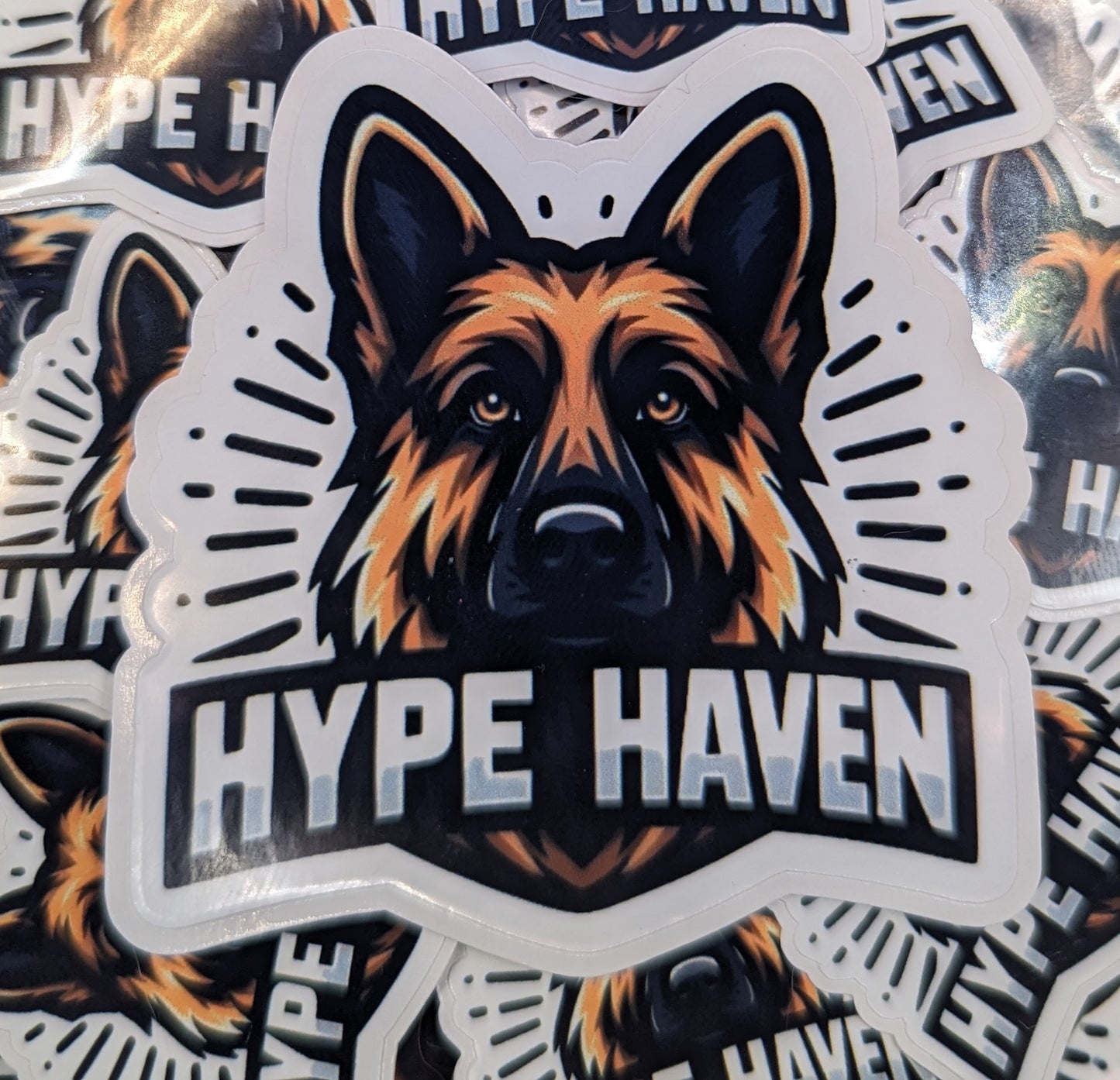 Hype Haven Logo Die Cut Sticker