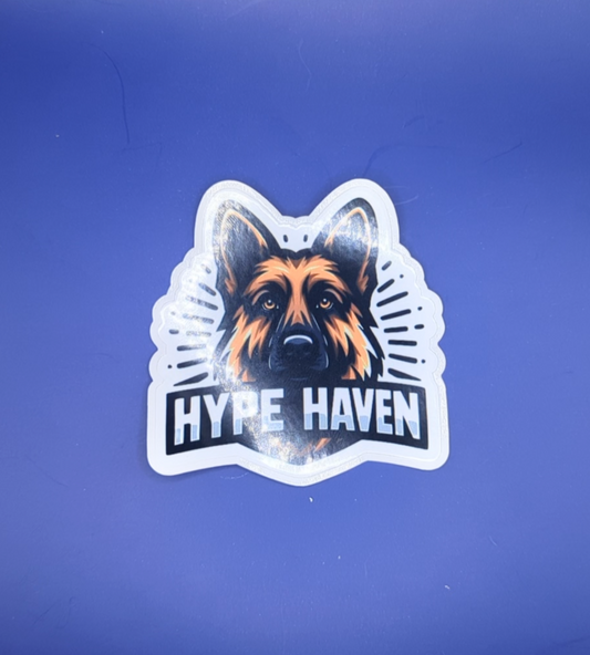 Hype Haven Logo Die Cut Sticker